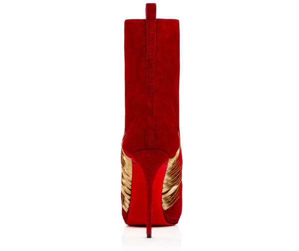 日本未入荷 クリスチャン ルブタンスーパーコピー Christian Louboutin 2016新作 魅惑的なカーマイン Miss Circusブーツ
